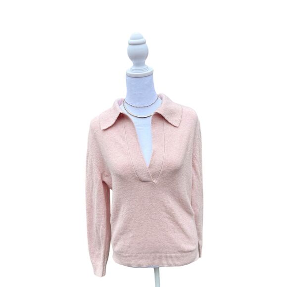 White House Black Market Sweaters - NWT White House Black Market Pink Sweater XS Minimalist Soft Girl Preppy Vibe